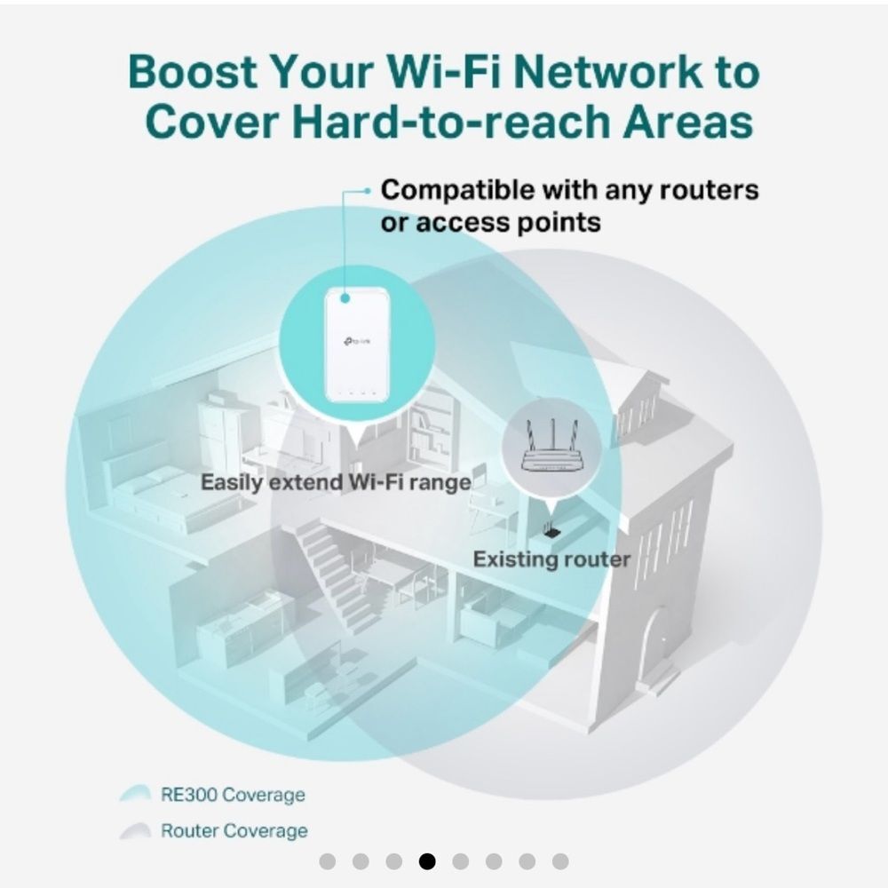 TP Link Mesh Wi Fi Range Extender - Picture 6 of 10